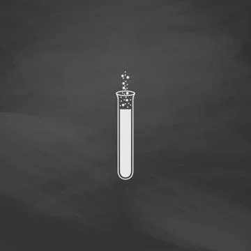 Reaction computer symbol Illustrazione stock