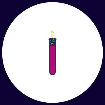 Reaction computer symbol 库存插图