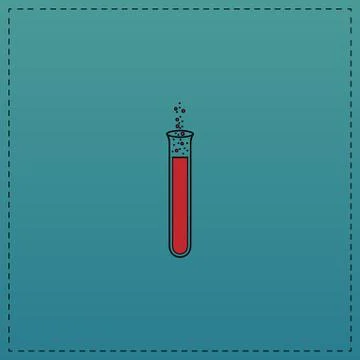 Reaction computer symbol Illustrazione stock