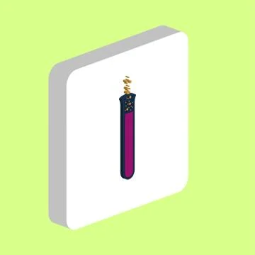 Reaction computer symbol Illustrazione stock