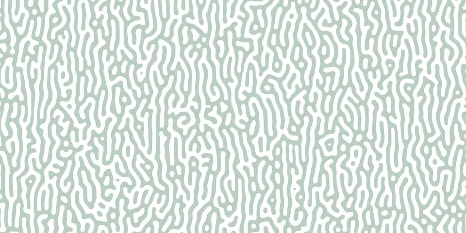 Reaction diffusion background. Turing generative design. Organic line art wal イラスト素材