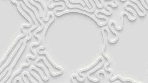 Reaction diffusion organic growing pattern. Cell division science backgroun.. Stock Footage 255619417