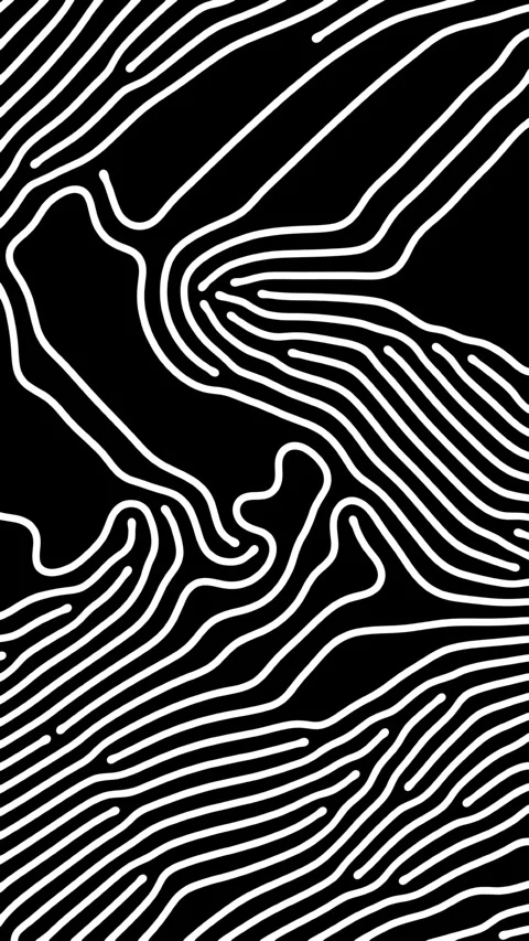 Reaction diffusion organic growing pattern. Cell division science background. Stock Footage 274084763