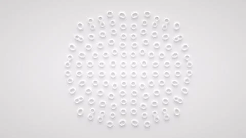 Reaction diffusion organic growing pattern. Cell division. Stock Illustration
