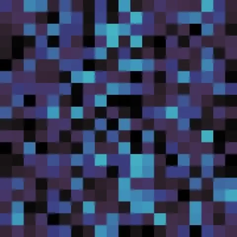 Reactive Color Squares In Ordered Grid 스톡 동영상 313734393