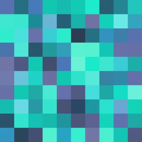 Reactive Color Squares In Ordered Grid 스톡 동영상 313734416