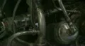 Reactive solid rocket motor HD Footage