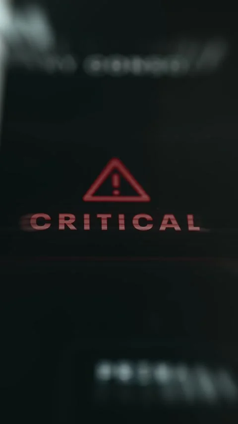 Reactor Containment Status Shield Indicator Stock Footage 338336648