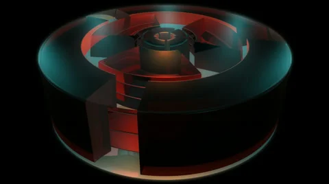 Reactor engine cylinder Stock Footage 33297551