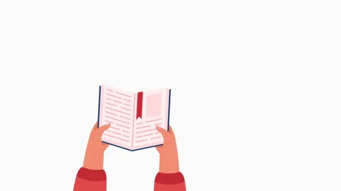 Read the Book Background Stock Footage 288005468