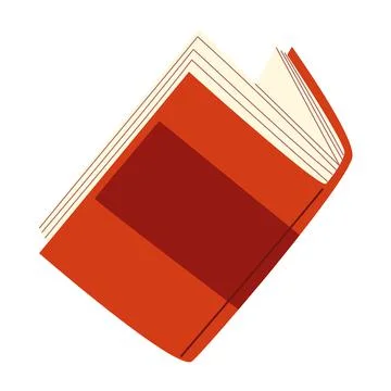 Read book learn education icon vector white background Ilustración de archivo