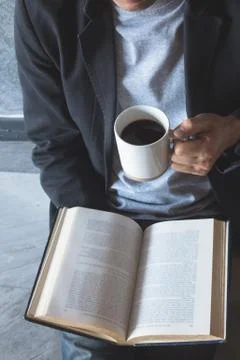 Read a book Stock Photos