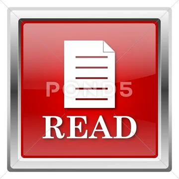 Read icon Stock Illustration