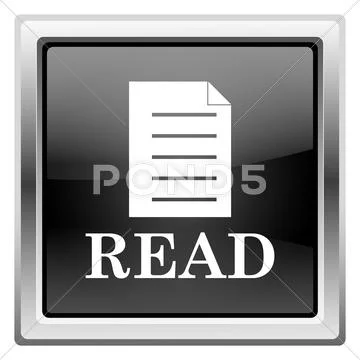Read icon Stock Illustration