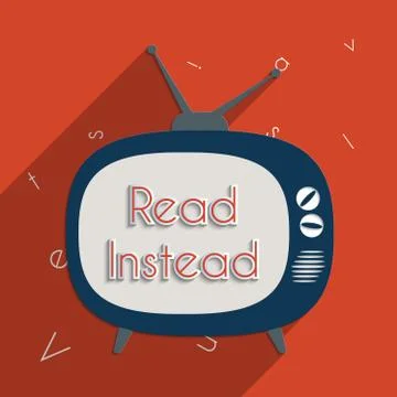 Read instead Stock Illustration