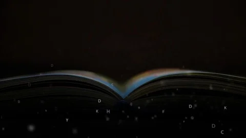 Read an interesting book Stock Footage 80967505