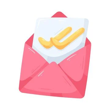 Read message Stock Illustration