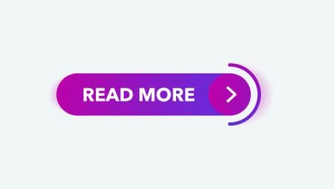 Read more button or other web UI active element Stockillustratie