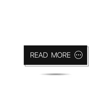 Read more button template Stock Illustration