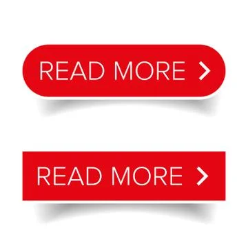 Read more button vector Illustrazione stock