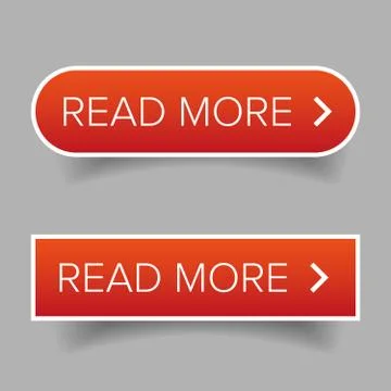 Read more button vector Illustrazione stock