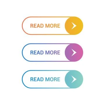 Read more colorful button set Stock Illustration
