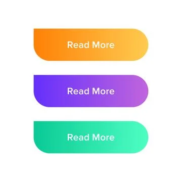 Read more colorful button set Stock Illustration