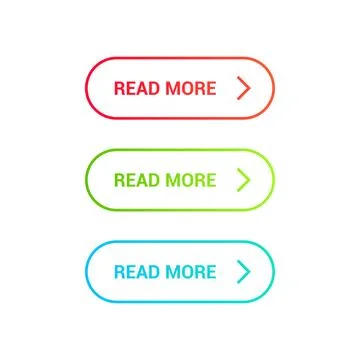 Read More colorful button set Stock Illustration