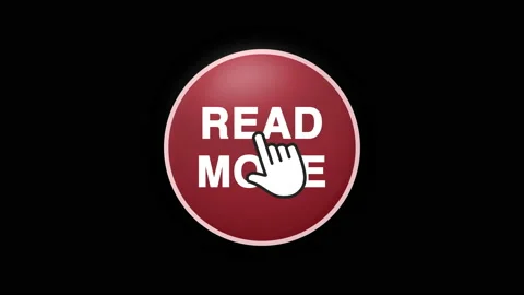 Read More Text Button Click Animation on Black Background and Green Screen 스톡 동영상 155716600