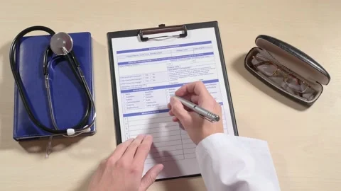 Read small print through magnifying glass 库存影片 152930462