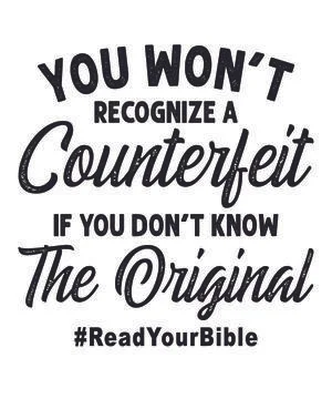 Read Your Bible Stock Illustration