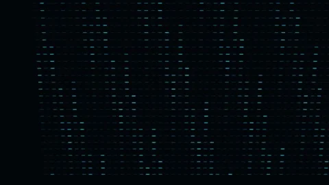 Readable Structure Dissolves Into Unrecognisable Noise Stock-Footage 344513885