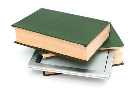 Reader and old books Stock Photos