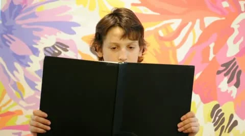 Reader Stock Footage 9058655