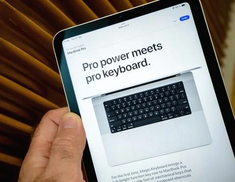 Reading about the full-height function keys being added Foto stock