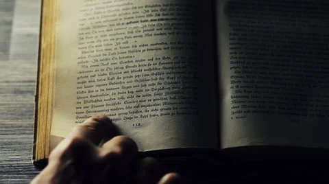 Reading an antique book 動画素材 43364295