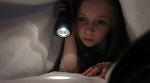 Reading in bed Stock Footage 22665518