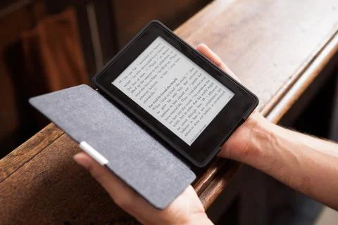 Reading bible Stock Photos