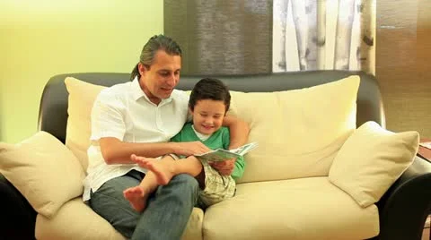 Reading a book Stock Footage 12210471