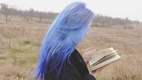 Reading a book Stock Footage 83232618