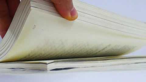 Reading a book footage. Stock Footage 238431408