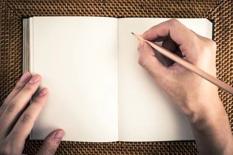 Reading book image Stock Photos