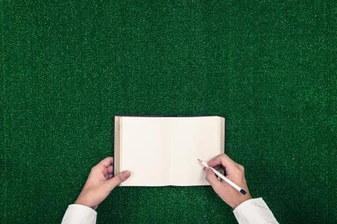 Reading book image Stock Photos