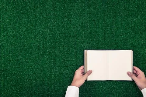 Reading book image Stock Photos