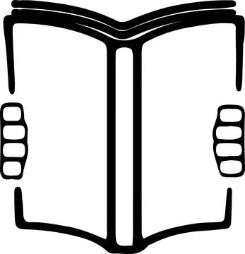 Reading a book vector illustration Stock Illustration