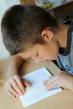 Reading books Stock Photos