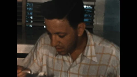 Reading Comic Strip 1956 Stock Footage 137214534