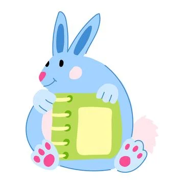Reading educational toy cartoon vector illustration Stock Illustration