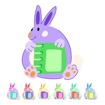 Reading educational toy vector cartoon graphic 스톡 일러스트