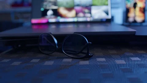 Reading Glasses 6K Stock Footage 266420966